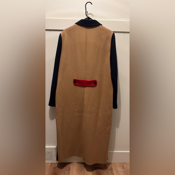 Boden Colorblock Midi Coat - Picture 4 of 6